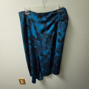 Size 12 Blue and Black Skirt